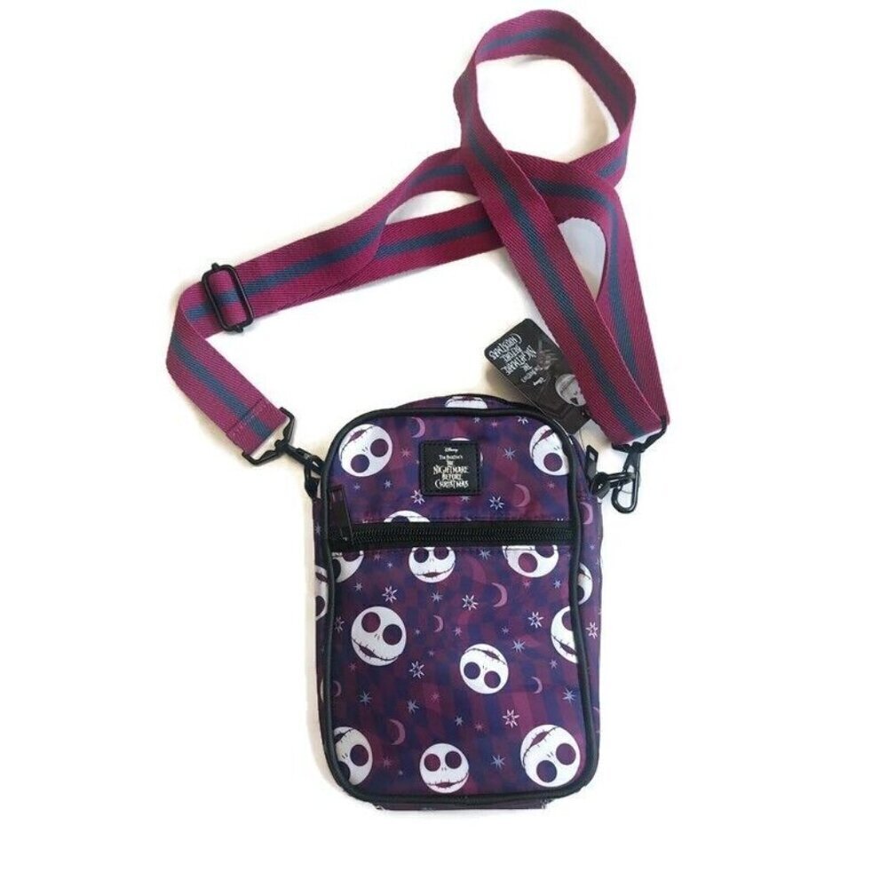 Bioworld Nightmare Before Christmas Womens Small Crossbody Bag Jack Skellington